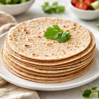 Wholewheat tortilla