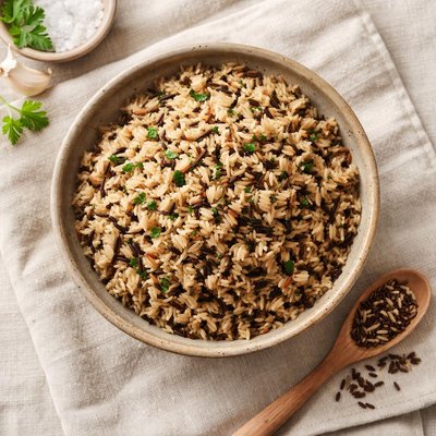 Wild brown rice