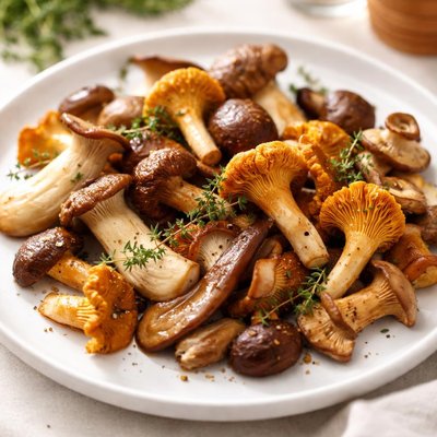 Wild mushrooms