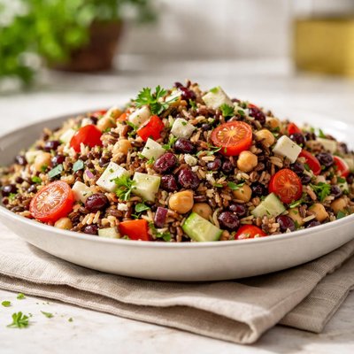Wild rice salad
