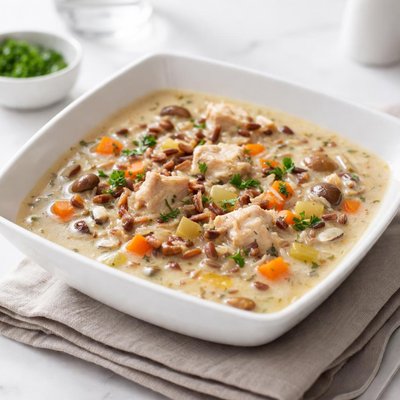 Wild rice soup