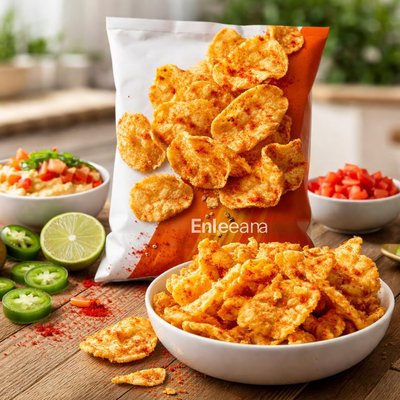 Wilde protein chips spicy queso
