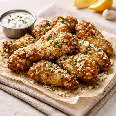 Wing stop garlic parmesan wings