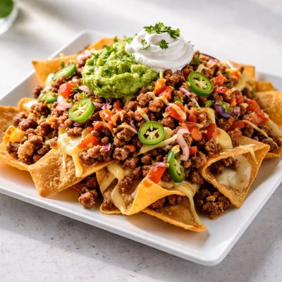 Wonton nachos