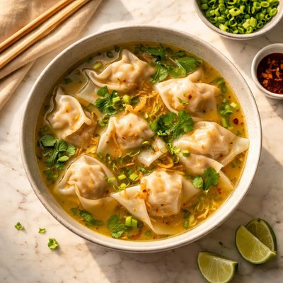 Wonton soup large