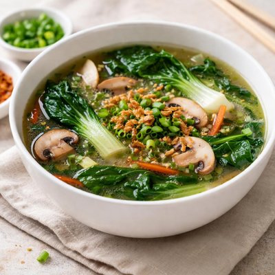 Wonton soup no dumplings