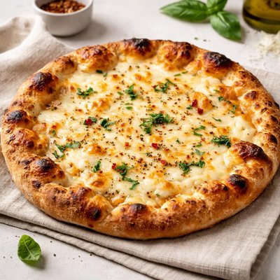 Woodfire cheese pizza
