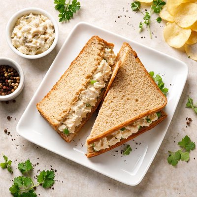 Woolworths chicken mayonnaise sandwich