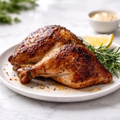 Woolworths roast chicken half