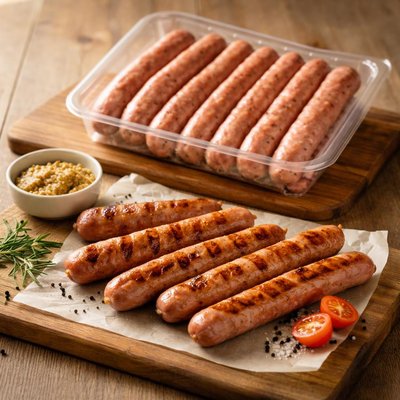 Woolworths thin beef sausage