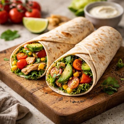 Woolworths wholegrain wrap