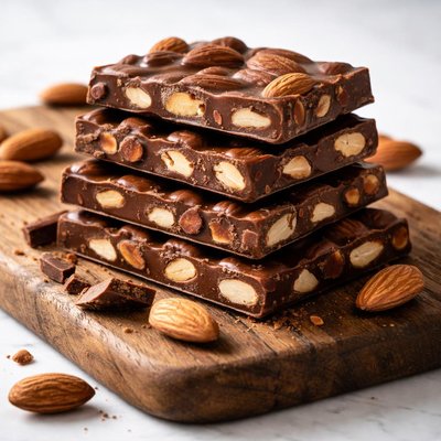 Worlds famous almond chocolate