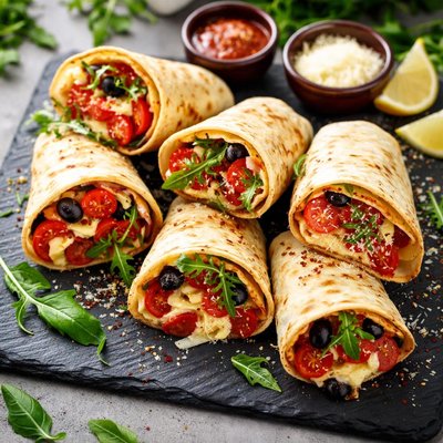 Wrap pizza