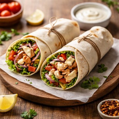 Wrap poulet