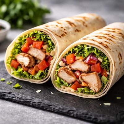Wrap with filling