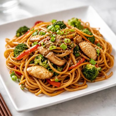 Yaki soba noodles