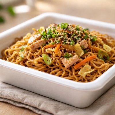Yakisoba instant noodles