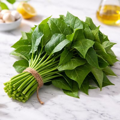 Yam leaves