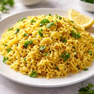 Yellow basmati rice
