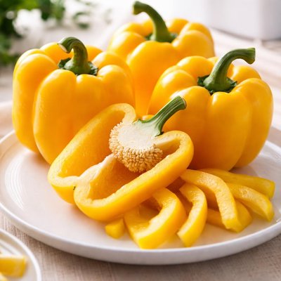 Yellow bell peppers