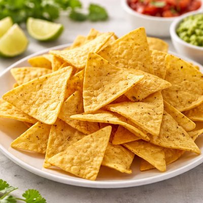 Yellow corn tortilla chips