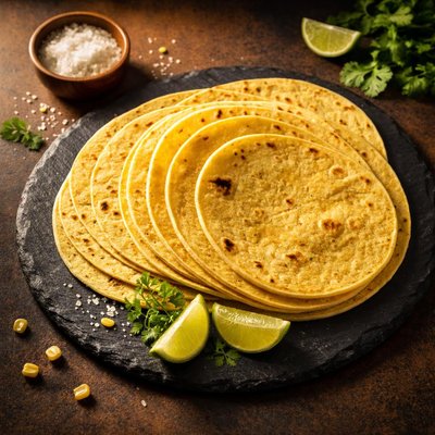 Yellow corn tortillas