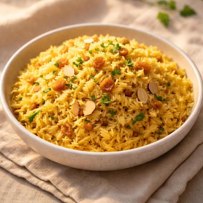 Yellow egyptian rice