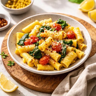 Yellow pea pasta