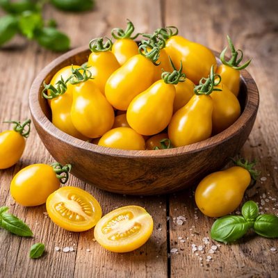 Yellow pear tomatoes