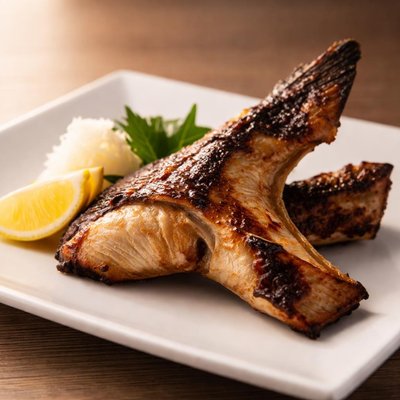 Yellow tail collar grilled