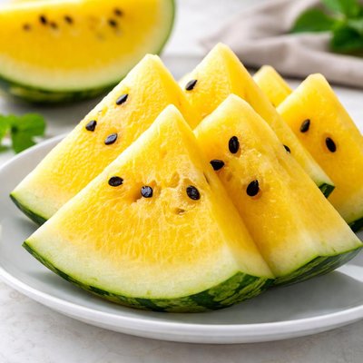 Yellow watermelon