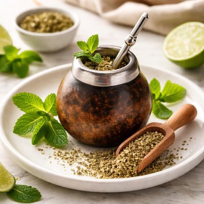 Yerba mate tea