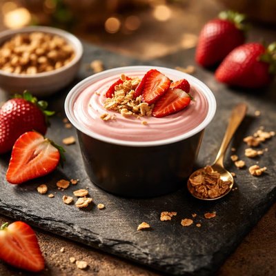 Yo pro protein strawberry yogurt