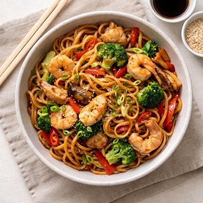 Yo sushi yakisoba noodles