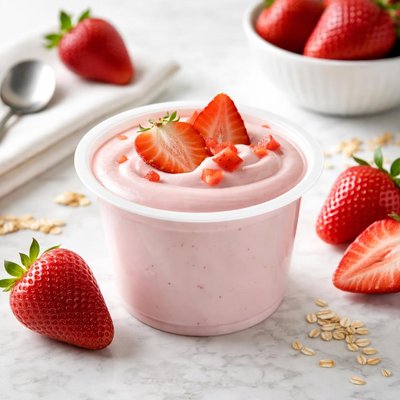 Yoblait strawberry yogurt