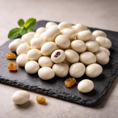 Yoghurt coated raisins