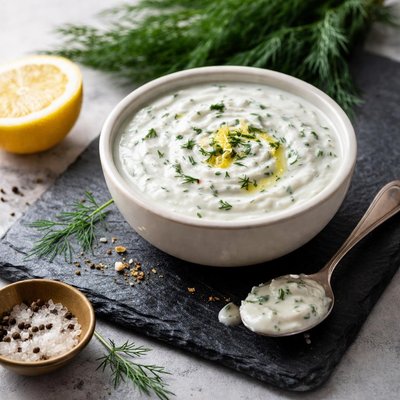 Yoghurt dill sauce