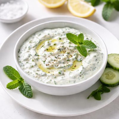 Yoghurt mint sauce