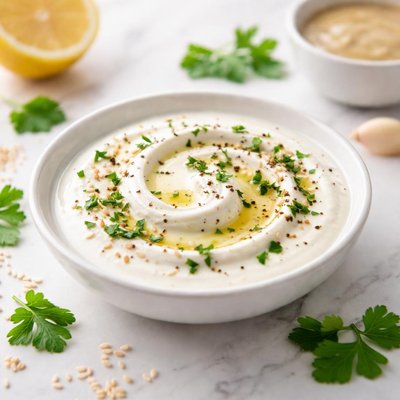 Yoghurt tahini dressing