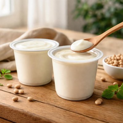 Yogur soja hacendado