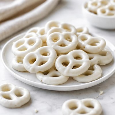 Yogurt-covered pretzels