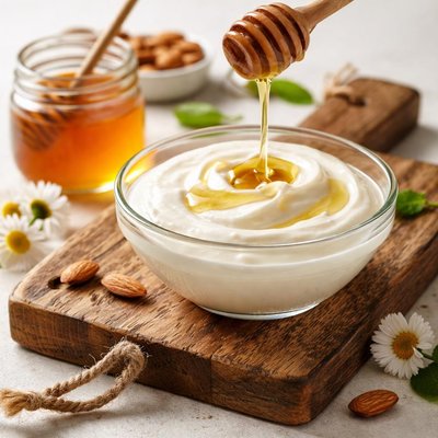 Yogurt and honey
