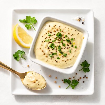 Yogurt and mustard dressing