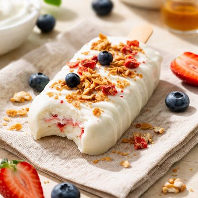 Yogurt ice cream bar