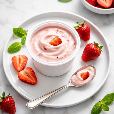 Yogurt intero alla fragola
