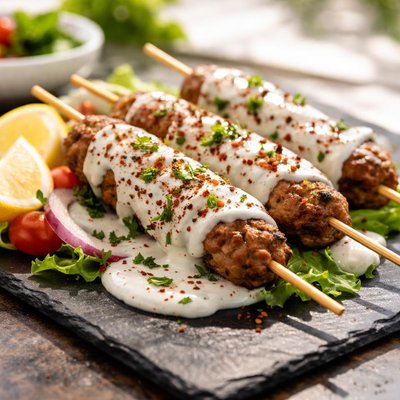 Yogurt kebob