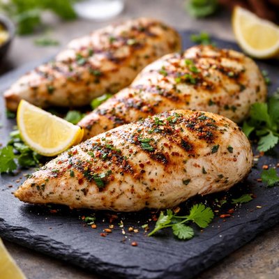 Yogurt marinated chicken breast