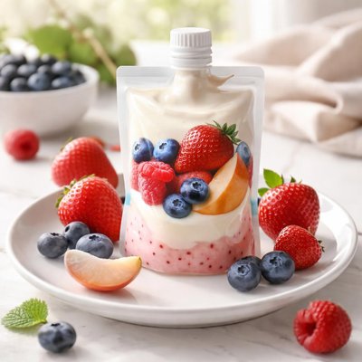 Yogurt pouch