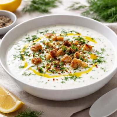 Yogurt soup