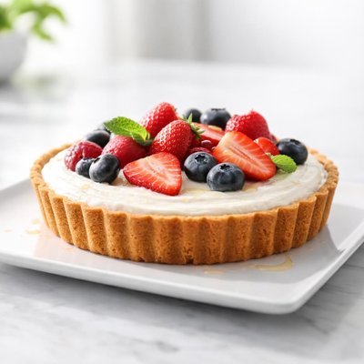 Yogurt tart